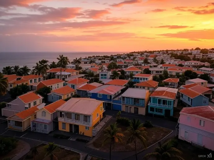 ville de saint joseph à la Réunion